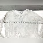 Women’s crochet tunic/ cover up🌹 White Size M Photo 3