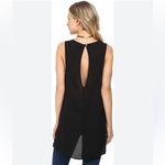 Show Me Your Mumu SMYM Sherman Sheer Black Tunic Tank Small Photo 1