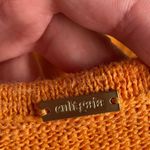 Cult Gaia Cameron cutout halter knit midi dress in marigold size L large Photo 12