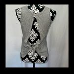 Dina Be Gray Open Back Super Soft Strechable Tank Top Size Small Muscle Tee. Photo 11