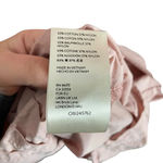 Free People  Taia Long Sleeve Mini Shirt Dress in Pink Size L Photo 12