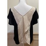Love 21  Women Blouse Size Large ~ Black/Tan Photo 3