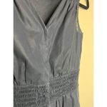 Akris Punto  Dark Navy Sleeveless Cotton Peplum Top Sz. 6 Photo 1