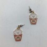 NEW fashion dog in popcorn container earrings Red Photo 1