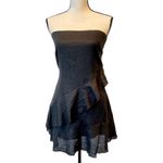 Skylar + Madison Elegant Black Strapless Dress Photo 1