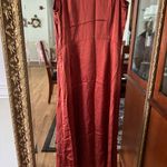 Aritzia Midi Satin Dress Small Photo 5