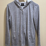 32 Degrees Heat 32 Degrees Cool Size Medium Heather Gray hooded full zip Sweatshirt Photo 0
