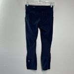 Lululemon Pace Rival Crop *Full-On Luxtreme 22" Leggings in True Navy Size 4 Photo 6