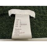 H&M Green Embellished Sweater Jewel Neck Long Sleeve Knit Top Size Large Photo 3