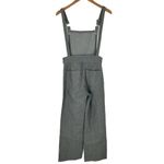 Maje Pitano Black and White Conductor Stripe Cotton Overalls Size 36/4 Photo 6