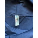 Free People  Movement Navy Blue Cutout Crop Leggings Size Large Photo 4