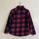 Simply Southern  Quilted Sherpa Fleece 1/4 Snap Henley Plaid Pullover Size S Photo 2