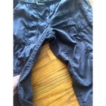 Calvin Klein Black Cargo Capri Pants with Belt – Size 8 Photo 5