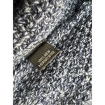 Original Aran Knit Sweater Medium 100% Merino Wool Chunky Grandpa Cableknit Purple Photo 6