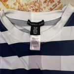 Sincerely Jules Navy and White Striped Tank Top Photo 1