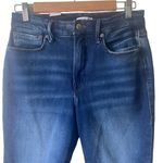 Good American  Good Legs Crop Shadow Pockets in INDIGO008 Wash Size 10 / 30 NWOT Photo 2