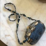 Mary Frances denim blue purse Photo 2