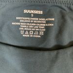 Suuksess Long Sleeve Teal Bodysuit Small Stretchy Minimalist Layering Blue Photo 2