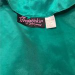 Frederick's of Hollywood  Robe Womens Size Large Short Satin Belted Vintage Photo 5