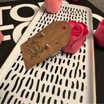 💖Black & White Checkered Button Earrings Black Photo 1