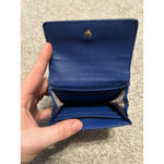 Michael Kors  keychain wallet Blue And Brown Logo Design‎ Leather Photo 2