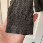 Madewell  Gray Modern Tie Front Sweater Size XL Grey Crew Neck Tie Long‎ Sleeve Photo 7