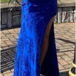 Royal Blue Prom Dress Size 4 Photo 1