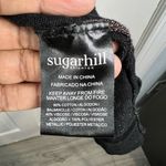 Sugarhill Brighton Glittered Jewel Tone Striped Knit Dress Photo 2