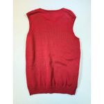 Party Sweater Christmas Vest Medium Gingerbread Cat Stocking Holiday Red Photo 1