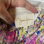 Yumi Kim  NWT Strapless Floral Silk Dress Size Medium Photo 5