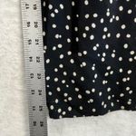 Maeve Polka Dot Finley Jumpsuit Wide Leg Drawstring Black Size US 0 UK 4 Photo 9