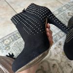 International concepts I.N.C  Black Studded Ankle Booties Photo 6
