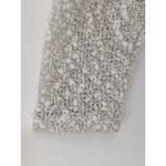 Aeropostale Women’s Sweater Long Sleeve Ivory Silver Thread Open Knit Size Small White Photo 8