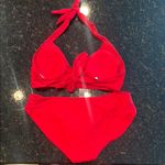 Amazon Vibrant Red Bikini Set Photo 3