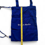 We Art Media Blue Canvas Tote Bag Photo 1