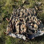 Free People  Movement The Way Home Black Floral High Rise Mesh Shorts Size XS Photo 0