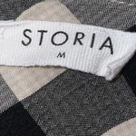 Storia black and white babydoll mini dress Photo 1