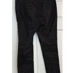 Lauren Ralph Lauren Dress Pants Women's Sz 10 Black Polka Dot Preppy Career EUC Photo 3