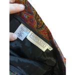 Lands' End Paisley Maxi Skirt Colorful Print High Waist Long Skirt Bohemian Style size 10 Photo 4