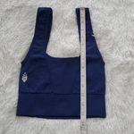 Free People NWOT  Good Karma Tile Textured Square Neck Bra Outerspace Photo 10