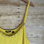 COOGI Bright Yellow Sundress With Ruffle & Chain Accent - Size 1X - Rhinestones Photo 8