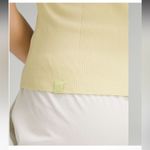 Lululemon NWT Lightweight Ribbed Knit Tank Top / Finch Yellow / L Photo 5