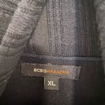 BCBGMAXAZRIA EUC BCBG Max Azria women’s black thin knit soft stretchy turtleneck sweater XL Photo 3