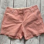 J.Crew City Fit Red Stripe Shorts - Size 2 Photo 0