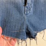 Saint Laurent  ombré-effect denim shorts Photo 8