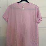 Lululemon  All Yours Cotton T-Shirt Flush Pink Photo 1