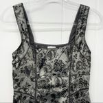 Free People Intimately  Slip Dress Floral‎ Mesh Size Small Photo 2