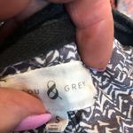 Lou & grey Lou & Gray Small Long Sleeve Gray Blouse Photo 7