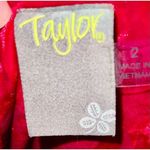 NEW! Women’s Red Crushed Velvet Belle Sleeve Dress 2 Photo 6