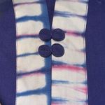 Vintage Bette of Jamaica Floral Purple Pink Blue White Kimono Dress 100% Cotton‎ Size M Photo 10